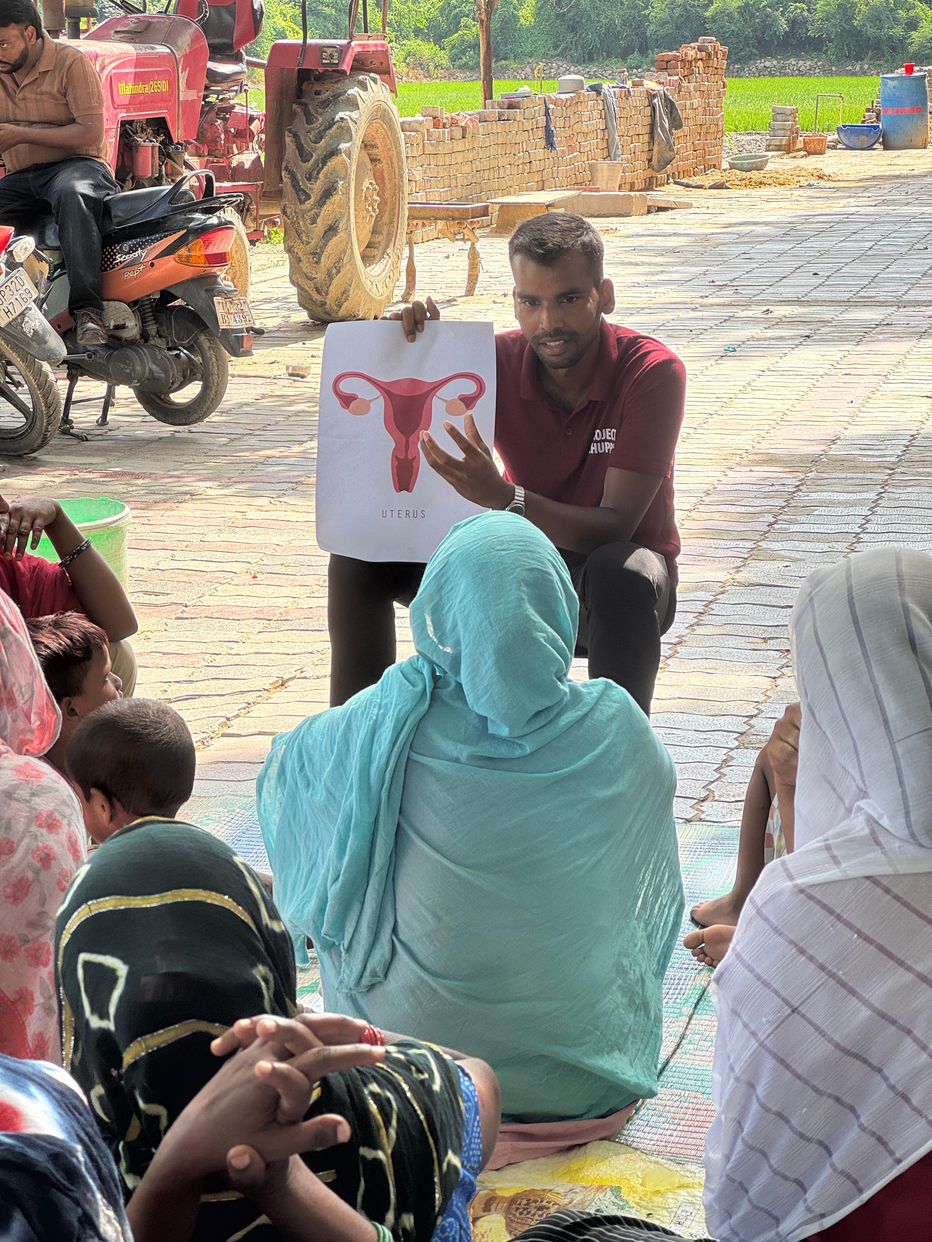 Community members gathered for a DPF awareness session