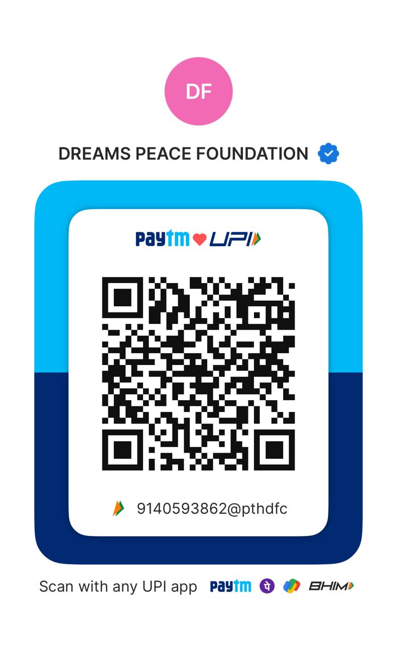 Paytm QR Code — scan to donate